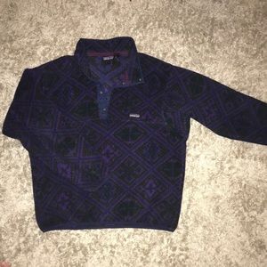 Vintage Patagonia Synchilla Snap-T fleece pullover